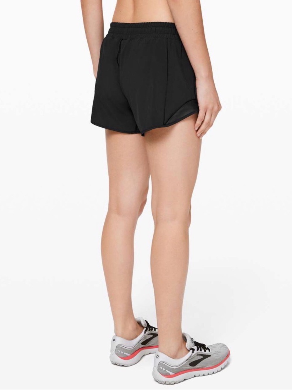 Lululemon || Hotty Hot Short II Long 4" Size 8 LINERS INSIDE THE SHORTS REMOVED